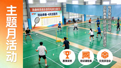 社群活动系列图 - 展示浩瀚体育俱乐部如何通过主题月、赛季活动和年度盛典打造活动体系